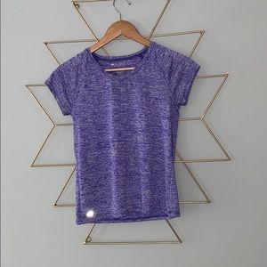 purple athletic top
